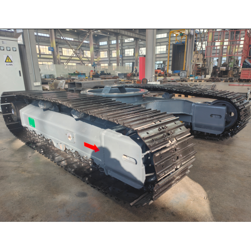 Carreggiatore di crawler in acciaio sottocarriage per i frantoi di perforazione di piattaforme